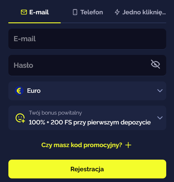 Prosty proces rejestracji w Goldbet Casino PL